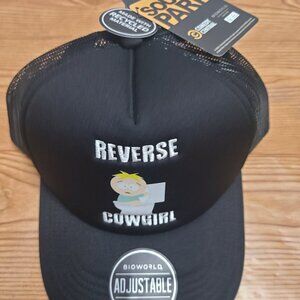 Reverse Cowgirl South Park Snapback Trucker hat (NEW)